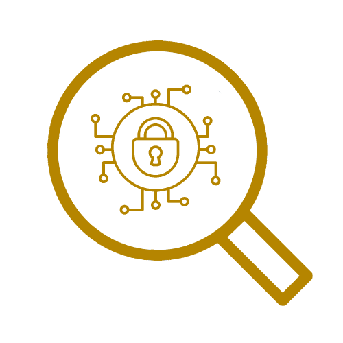 ikc-icon cyberexplore lupe mit schloss